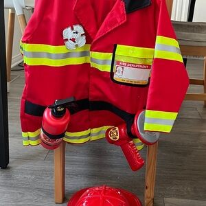 Kids Firefighter Chief Costume